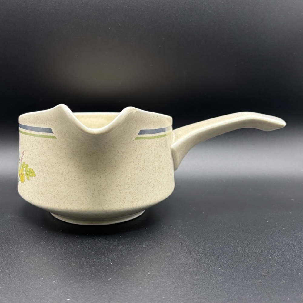 Vintage Lenox Temperware Sauce Gravy Boat Summer Spice Summer Spice